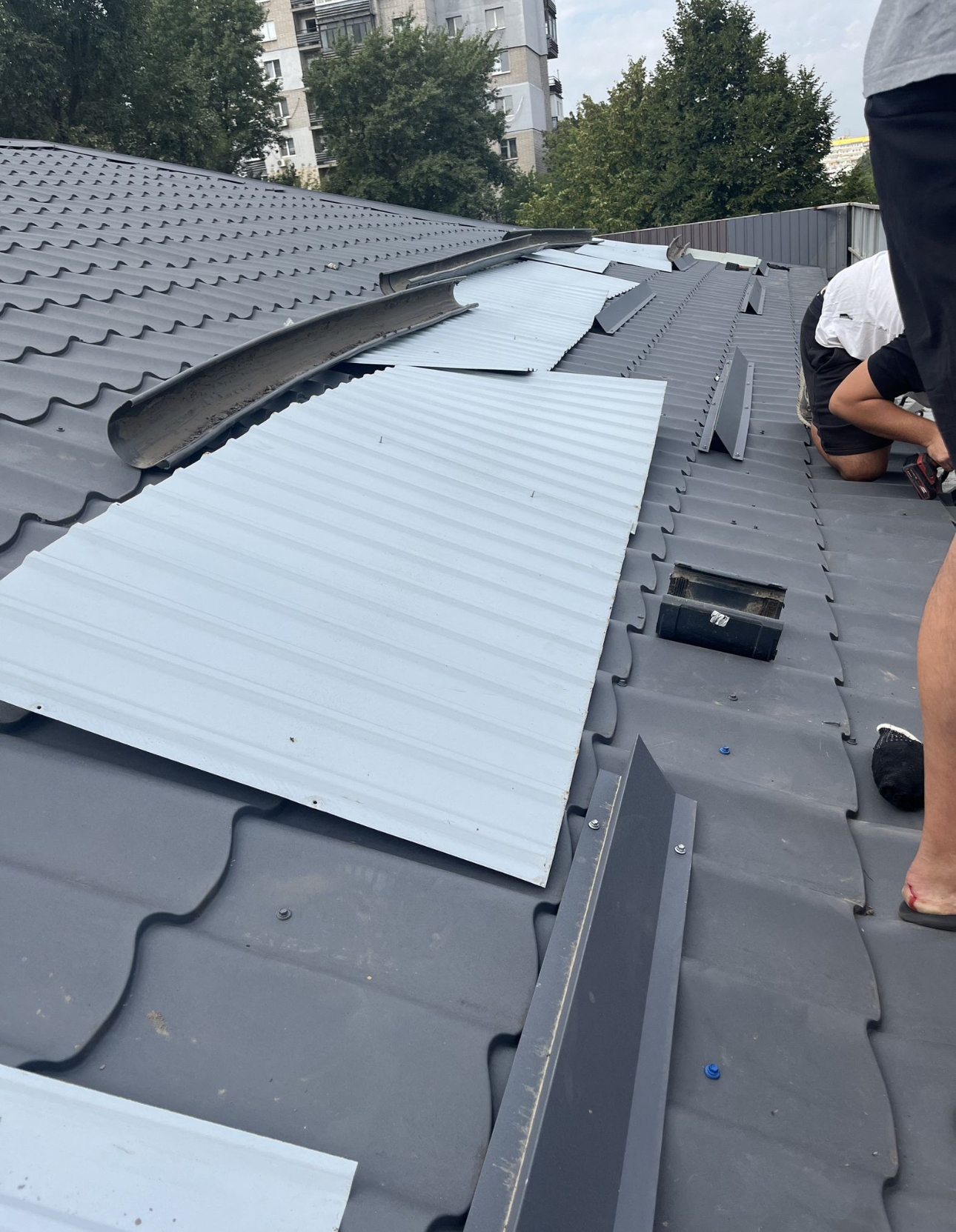 Заміна даху в Обухові